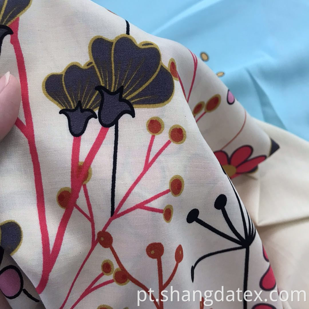 shaoxing screen print fabric 